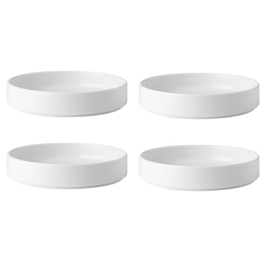Noritake Stax 19cm Deep Plates (Set of 4)